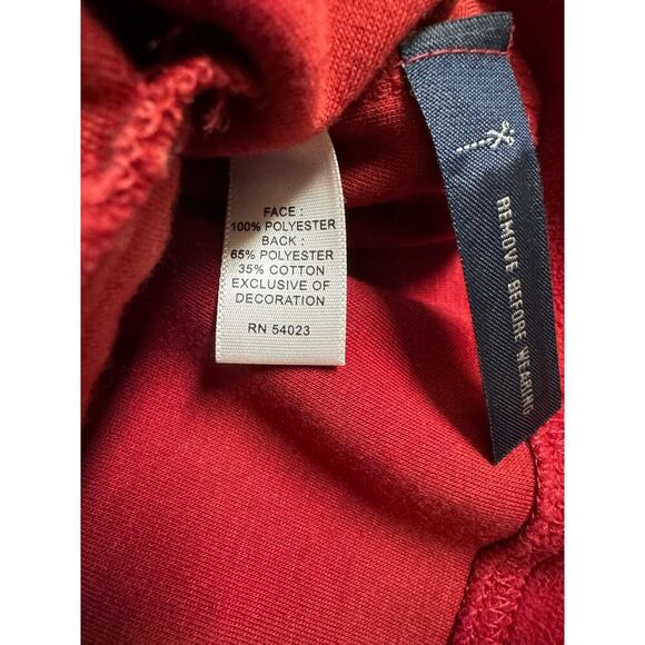 Banana Republic Men Red Zip Up Sweater Vest Size XL - Picture 4 of 8